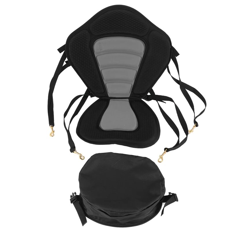 

Регулируемое мягкое сидение для каноэ, байдарки со спинкой и сумкой для отдыха