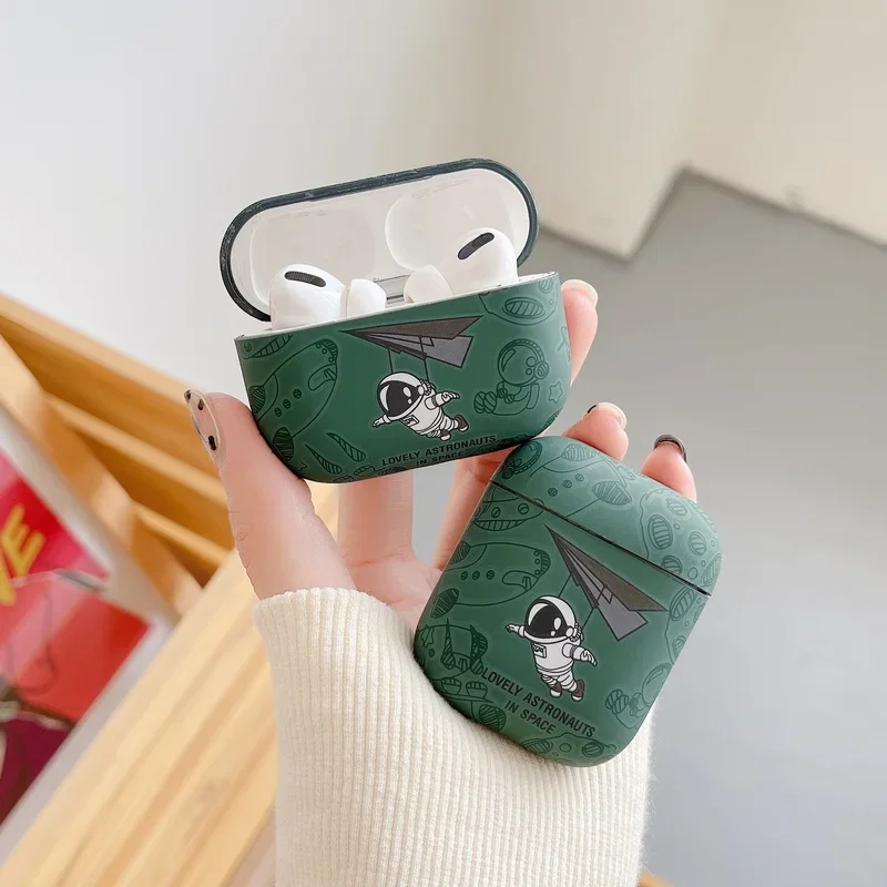 Мягкие Наушники астронавт Космос Луна для наушников Apple Airpods 3 2 1 Pro чехол Air Pods Pro2