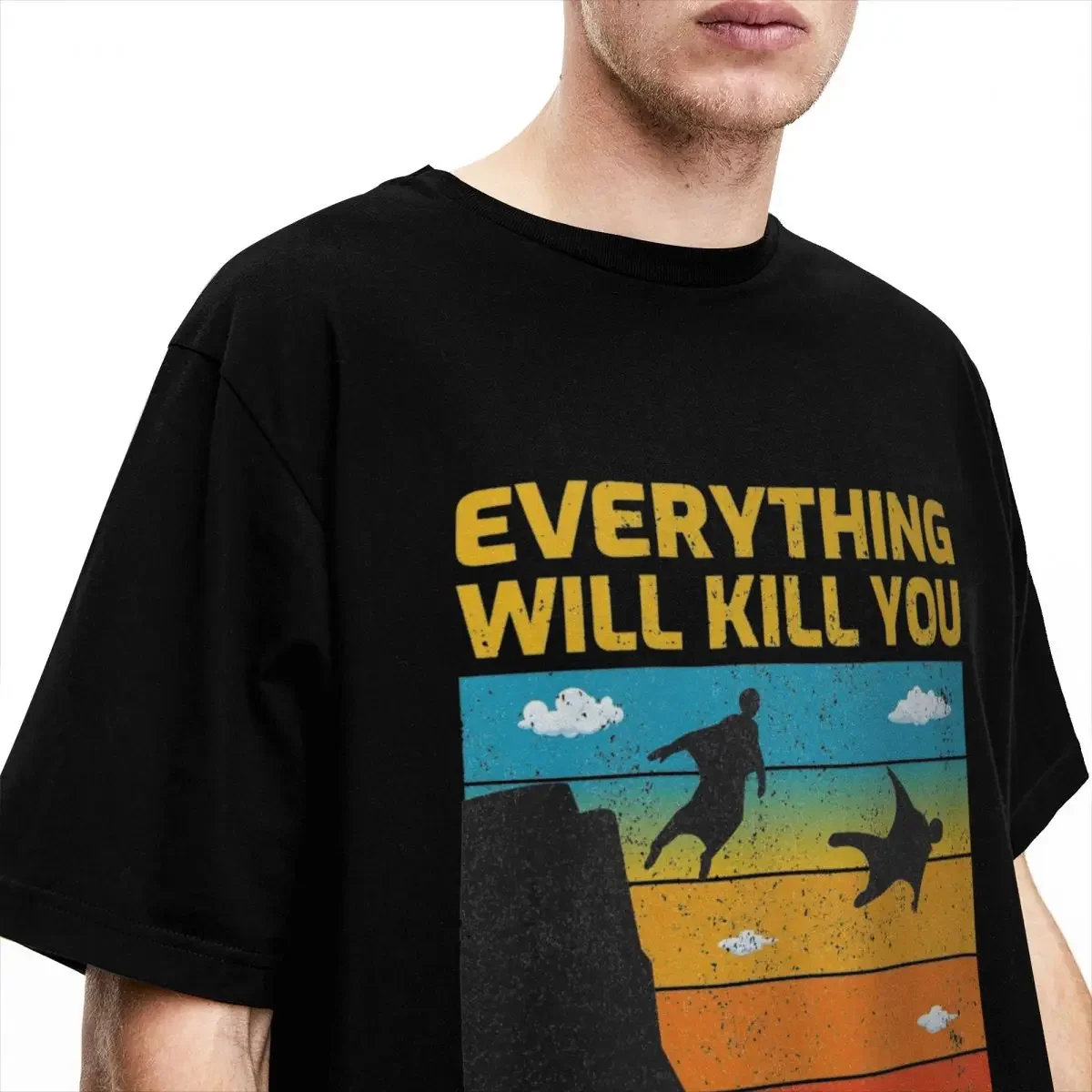 Летающая база Wingsuit футболка для прыжков и с парашютом аксессуары из чистого