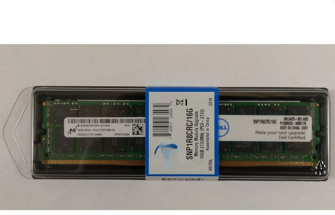 

RAM for DELL/Dell R430 R7910 R730XD 16G DDR4 2133P RDIMM server memory