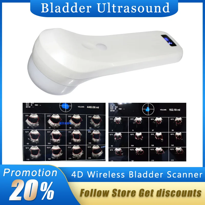 

New Wireless Bladder Ultrasound Probe BProbe-2 4D Wireless Bladder Scanner with Free Suitcase