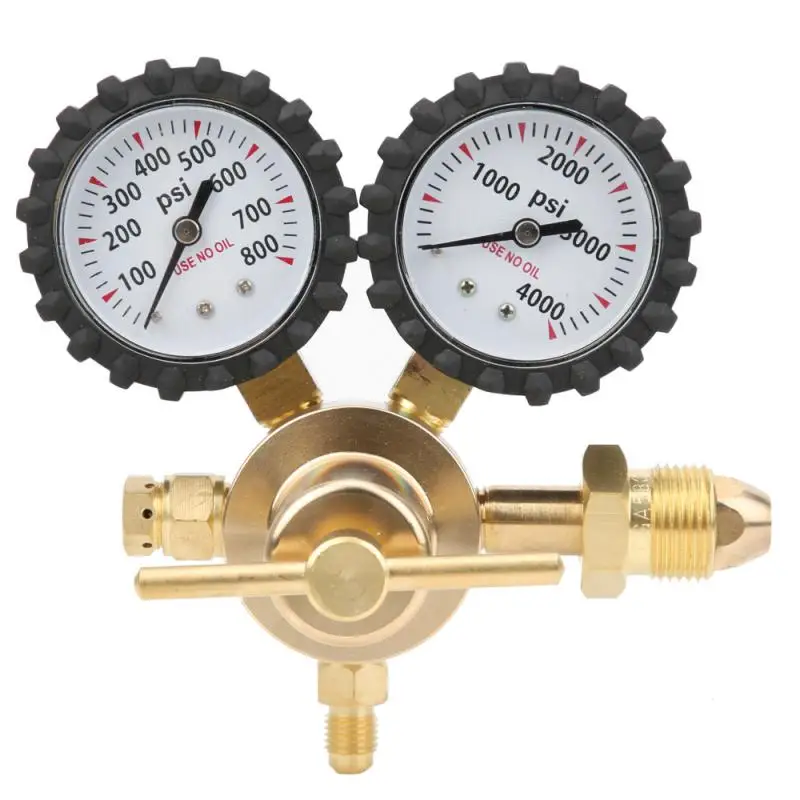 Brass Nitrogen Regulator 0-600PSI CGA580 Inlet 1/4