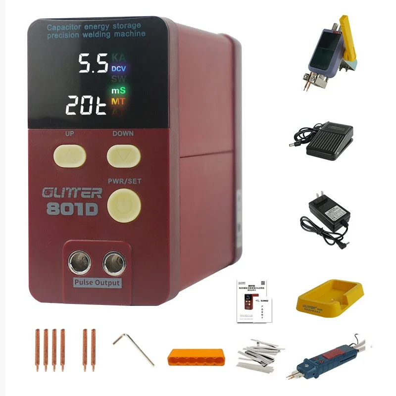 801D конденсаторный аккумулятор для точечной сварки большой мономерный сварочный
