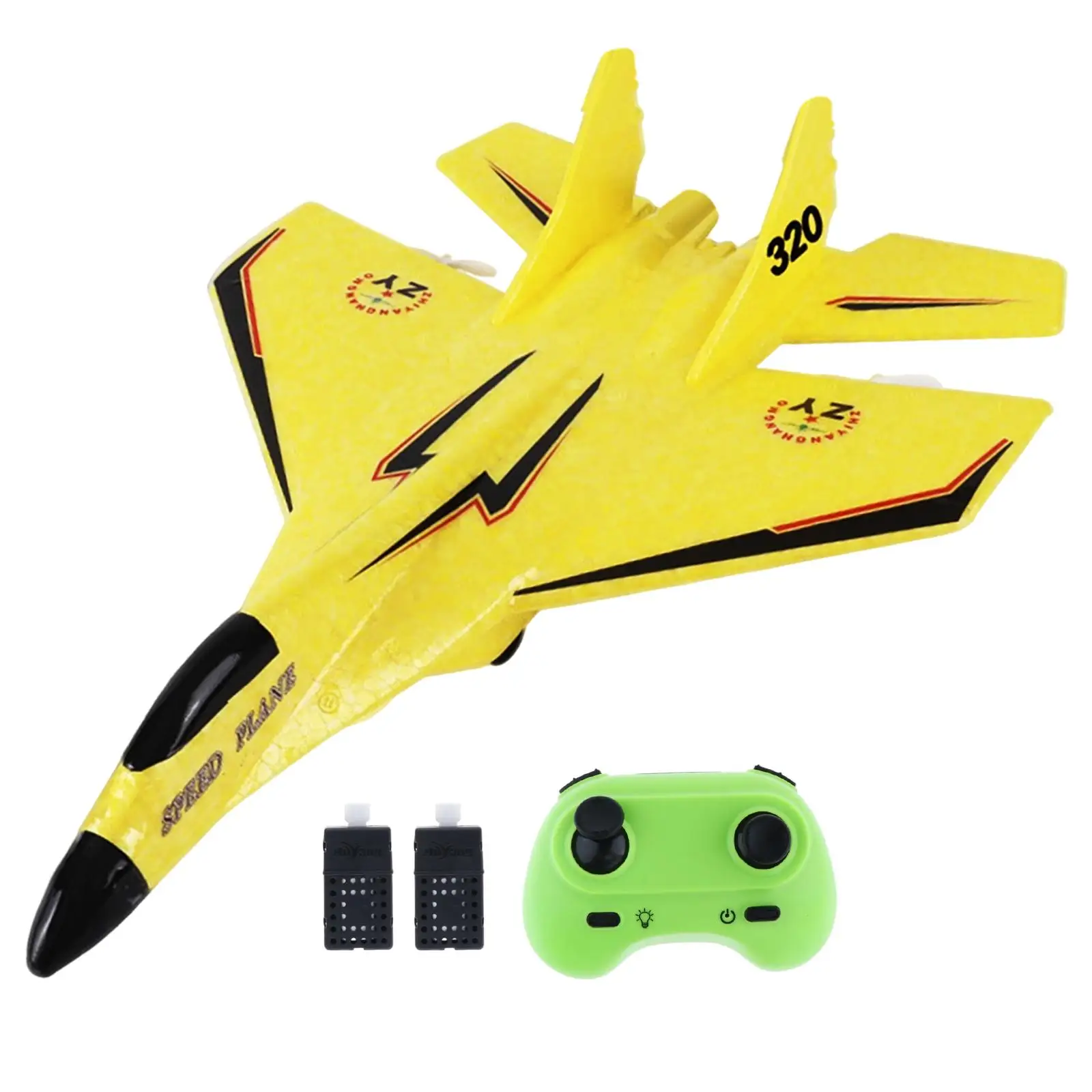 

2 CH RC Plane Ready to Fly Gift Easy to Fly Outdoor Flighting Toys Portable Foam RC Airplane RC Glider for Adults Beginner Kids