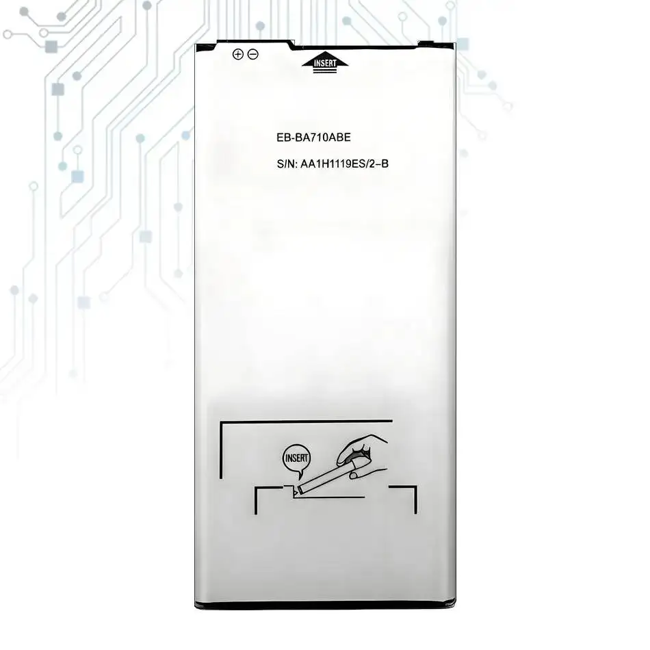 Фото Аккумулятор EB-BA710ABE для Samsung Galaxy A7 2016 Edition A710 SM-A710F A7100 A7109, высокопроизводительный, 3300 мАч №4