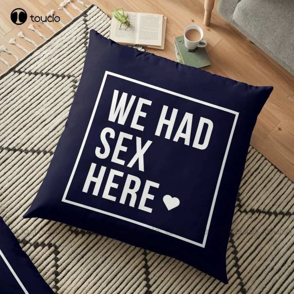 

Забавная Подарочная декоративная подушка-чехол из полиэстера и льна