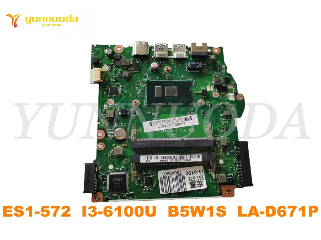 

Оригинальная материнская плата для ноутбука ACER Φ B5W1S, стандартная Бесплатная доставка