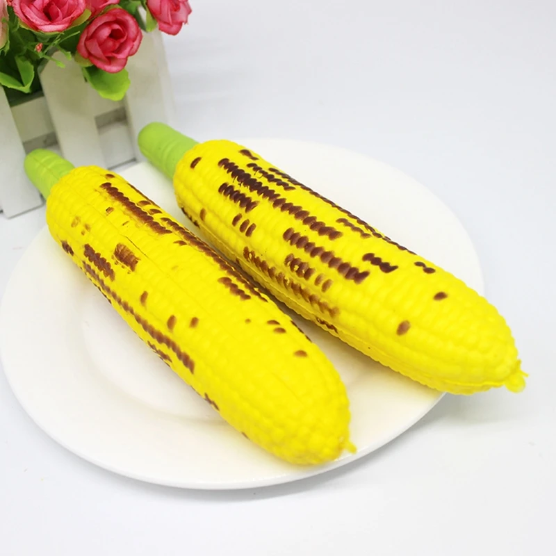 

Сжимаемая Кукуруза антистресс Смешные гаджеты игрушки сжимаемые медленно восстанавливающие форму снятие стресса симпатичная имитация фр...
