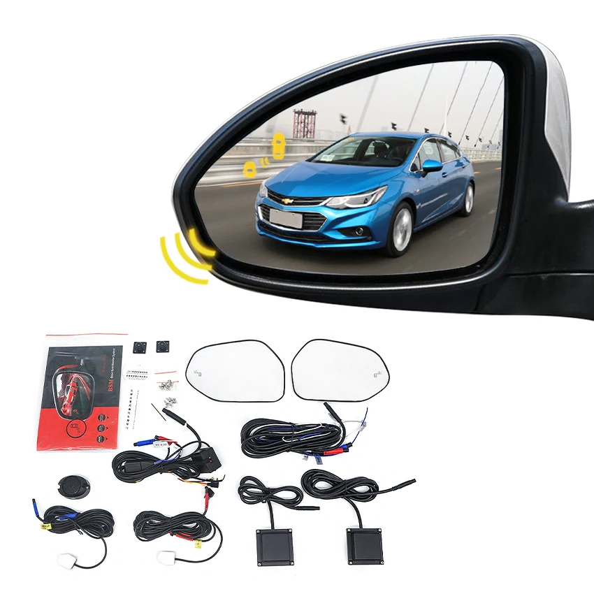 

Система обнаружения слепых зон для автомобиля, датчик парковки BSD, BSA, BSM, помощь при перемене полосы движения для Chevrolet Cruze 2009-2015, кавалер 2016-2019