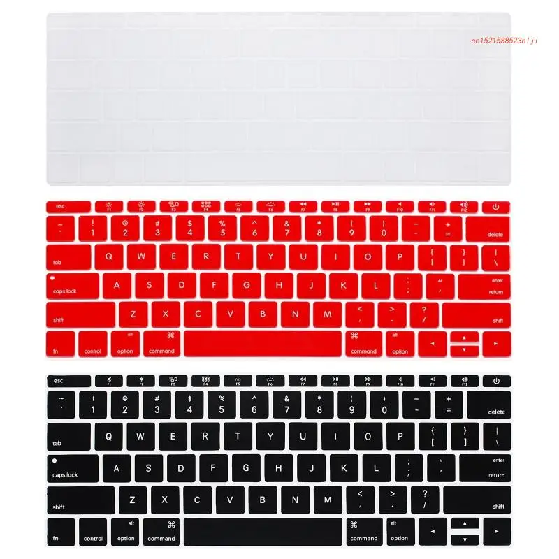 

Чехол для клавиатуры ноутбука с английской раскладкой без сенсорной панели для MacBookPro 12 дюймов A1708 Прямая поставка