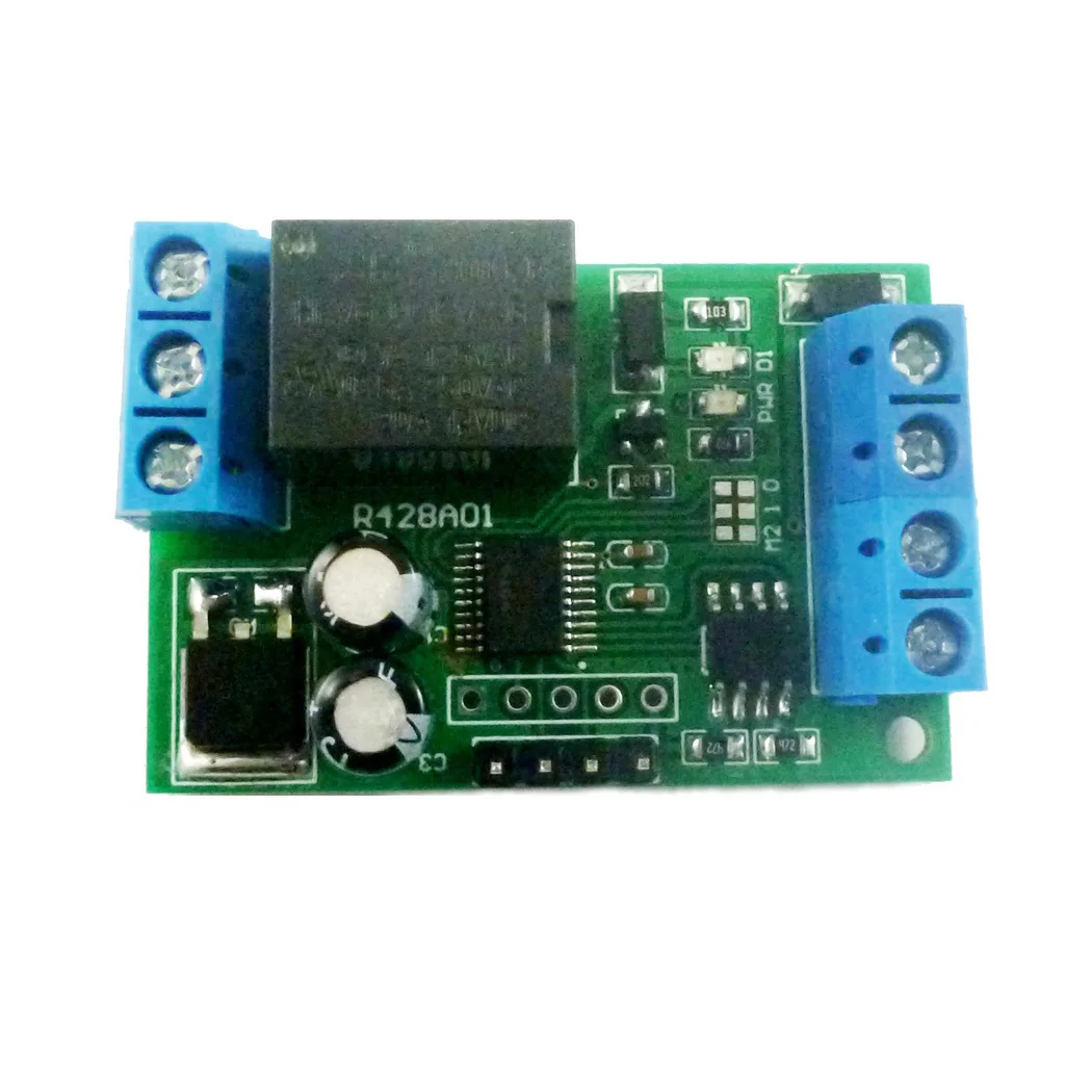 

DC 12V 1CH 2in1 RS485 RS232 TTL AT Modbus RTU Relay Switch Board PC USB COM UART Serial Port Module