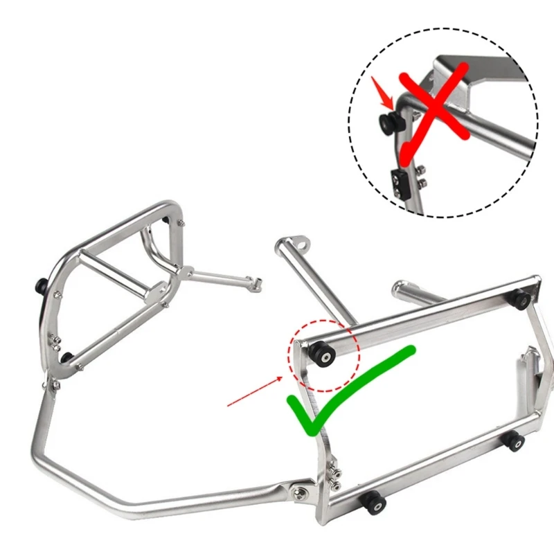 Сменный задний багажник монтажные крепления кронштейн для мотоцикла винты