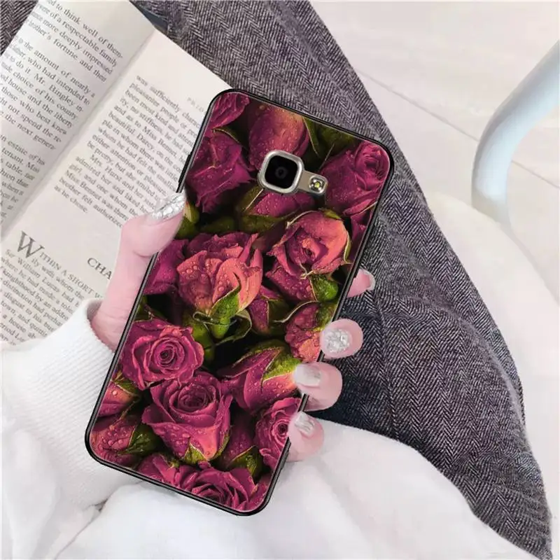 Flower Pink Phone Case for Samsung A51 01 50 71 21S 70 31 40 30 10 20 S E 11 91 A7 A8 2018