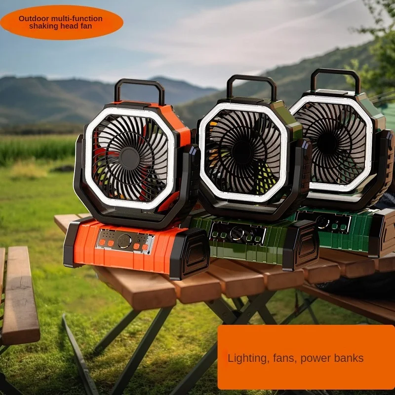 Перезаряжаемый портативный вентилятор устройство со светодиодной подсветкой и