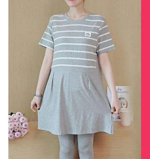 

Loading Pregnant Shirt Women Baby T Shirt gray 2022 Funny Girl New Mom Big Size Maternity Clothes