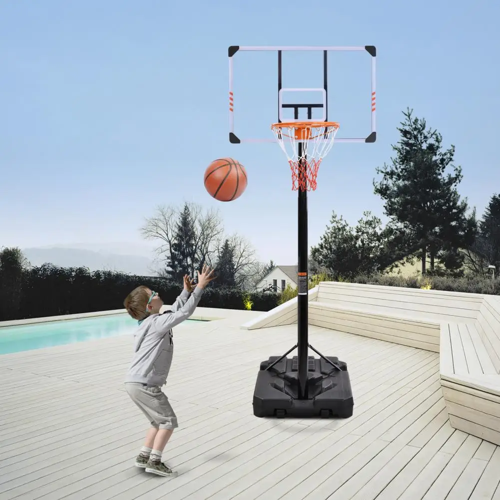Transport Wheel 1 Set Creative Tough Basketball Backboard Stand Base Basketball Hoop Stand Strong Bearing Capacity   for Kids