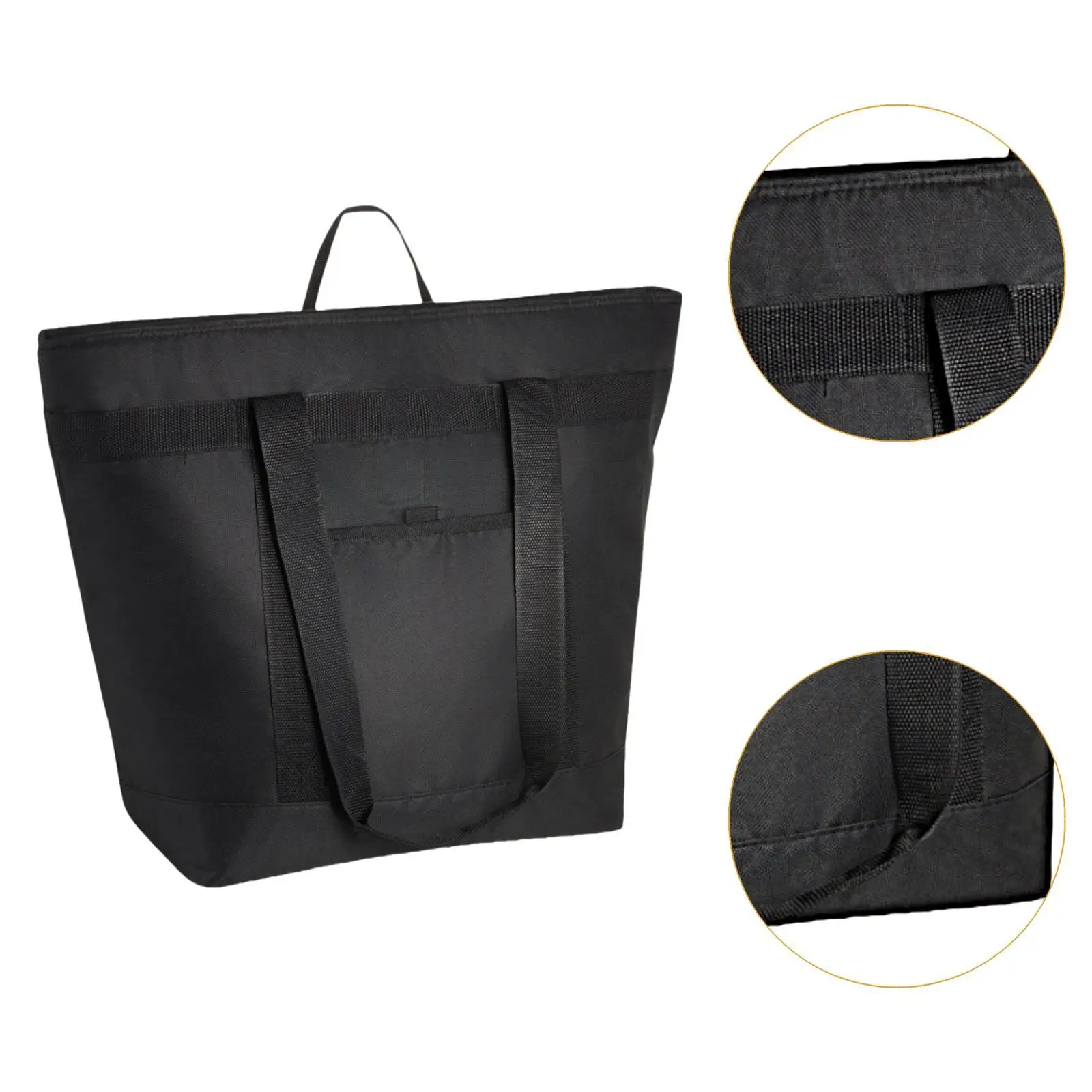 Изолированная большая сумка Портативная мягкая пляжная для кемпинга и пикников