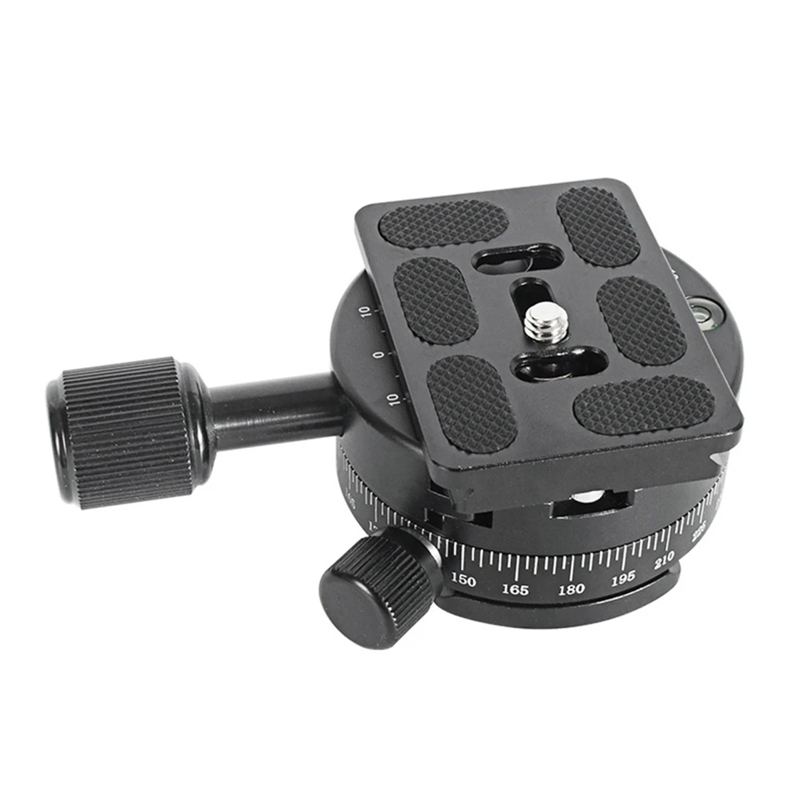 

Camera Clamp Panoramic Clamp Tripod Monopod Quick Release Plate Mount Rotate Clamp for Arca Plate Dslr(QJ01-B)