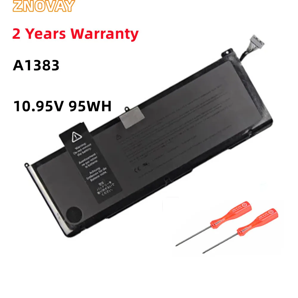 

ZNOVAY A1383 10.95V 95WH Laptop Battery For Apple MacBook Pro 17" 2011 A1297 020-7149-A10 MC725LL/A MD311LL/A MB604LL/A