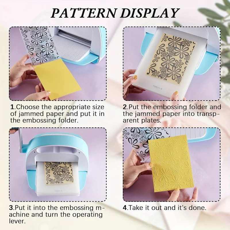 8 шт. шаблоны для тиснения бумаги и карточек