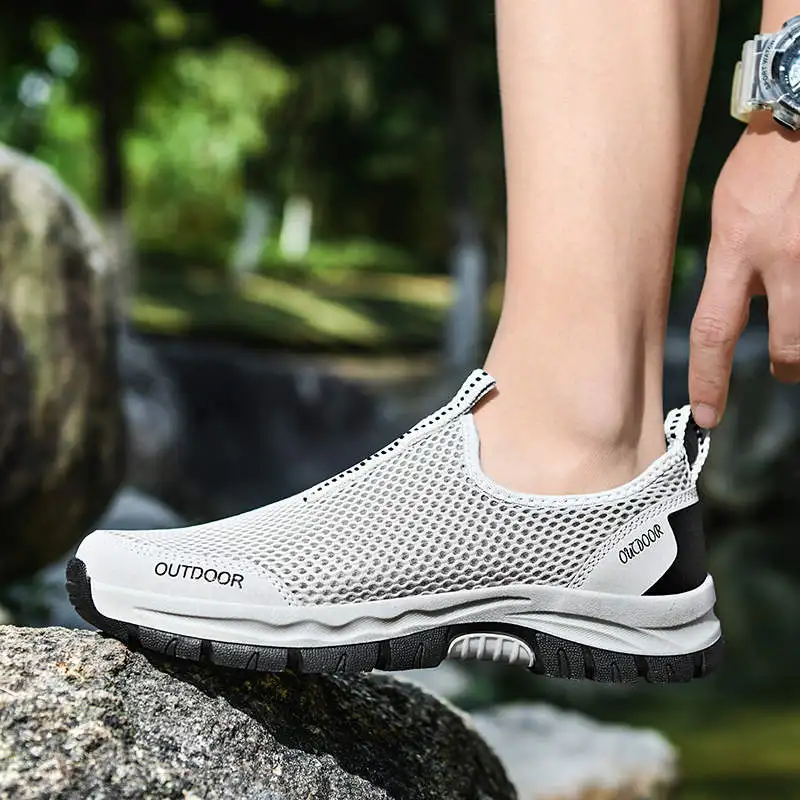 

Knitted Men's Running Sport Shoes Trainer Brand Running Shoes Husband Sports Shoes For Boys New Men's Running Sneakers Tennis