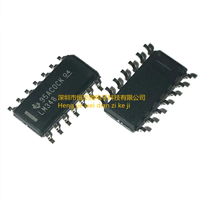 

10PCS/ New original imported LM348DR LM348 SOP14 SMD four operational amplifier
