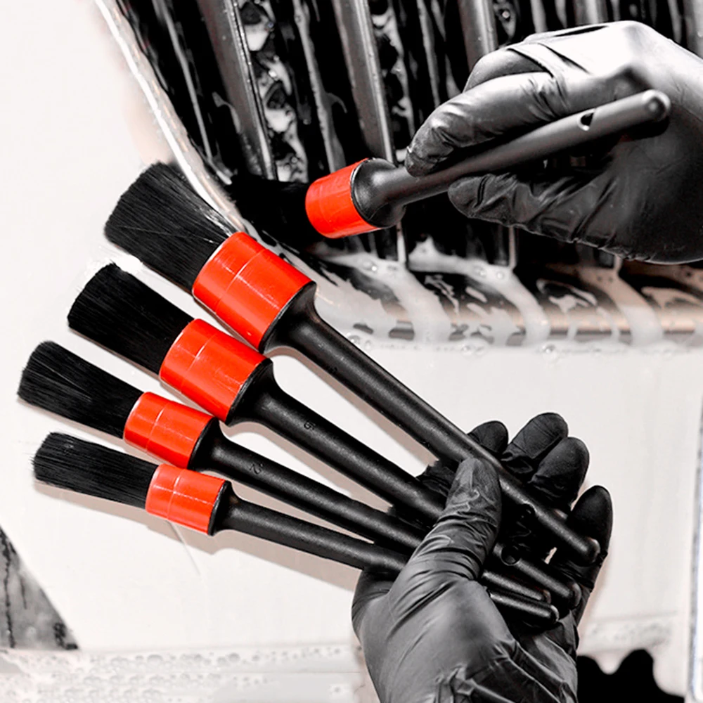 

5pcs Car Wash Car Detailing Brush Car Cleaning Tools For Lada Niva Kalina Granta Priora Largus Samara Priova Vesta 2110