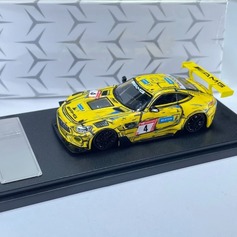 Фото Модель автомобиля RM Rhino Mercedes-Benz AMG GT S, модифицированная, масштаб 1:64, из сплава, имитационная, лимитированная коллекционная серия №3