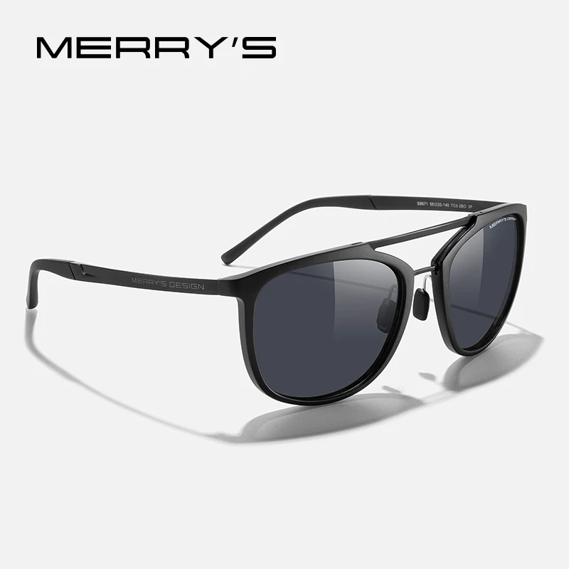 MERRYS-gafas de sol polarizadas clásicas para hombre y mujer, lentes de sol de lujo para conducir, pescar, Golf, exteriores, UV400, S8671