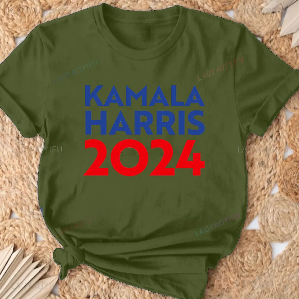 Футболка высокого качества Kamala Harris Let's Finish The Job 2024 футболка President рубашка Rally