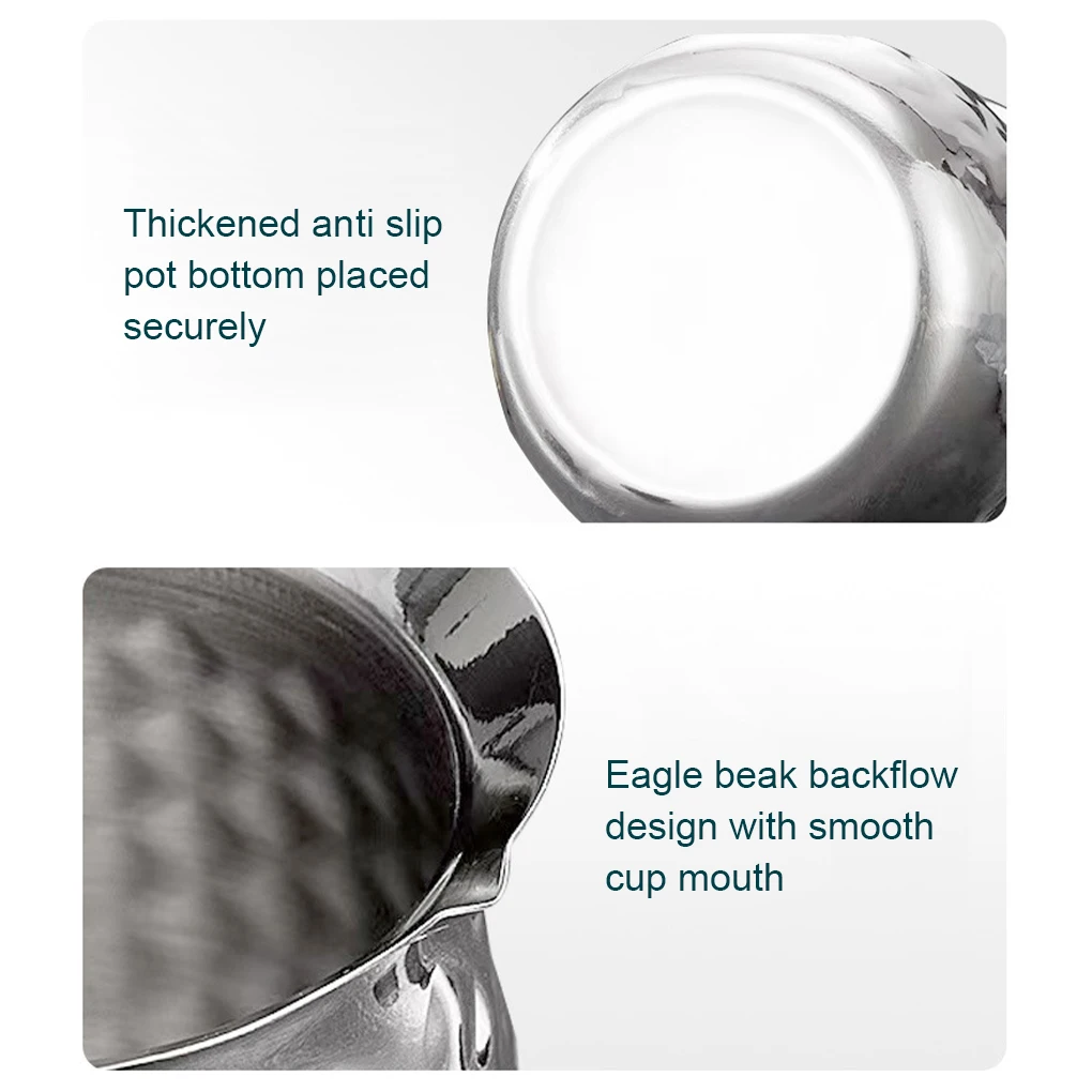 Турецкий горшок из нержавеющей стали горячая чашка для молока кофе ручка