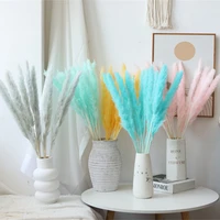 20pcs set dried flowers real reed pampas grass home decoration bouquet wedding natural christmas decor branches garden wholesale