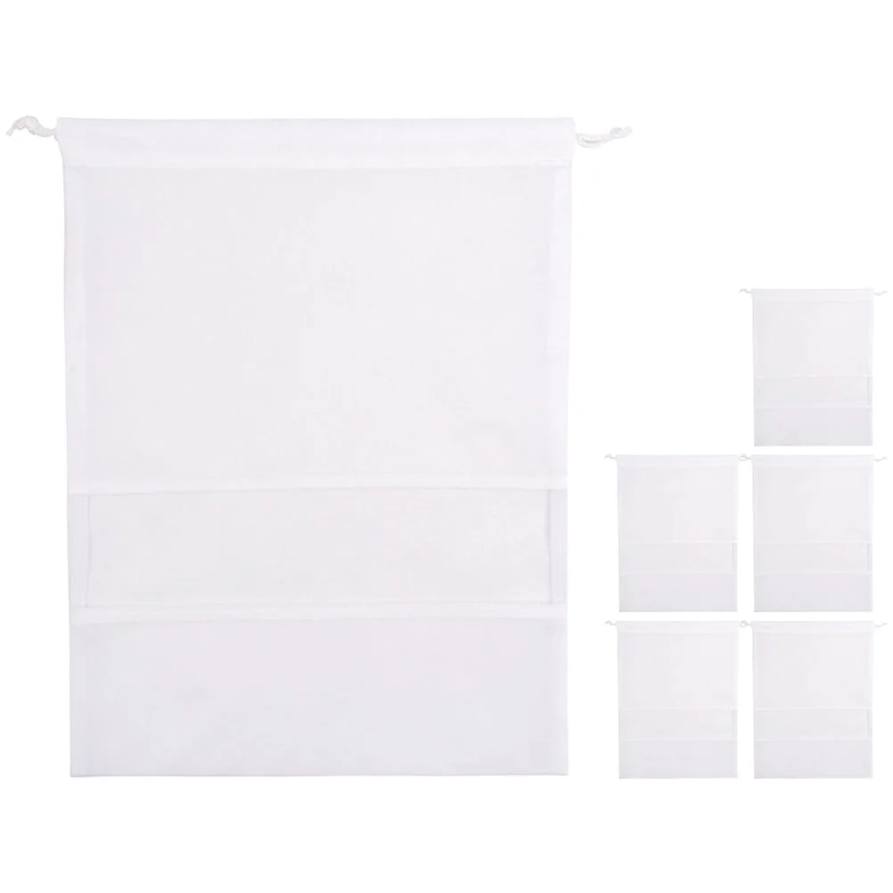 

Shoe Drawstring Storage Travelpouch Shoes Holder Organizer Woven Sneaker Non Multifunctional Packaging Sundries Makeup Toiletry