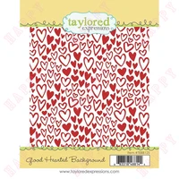 good hearted background stamps decoration embossing paper craft template diy photo album scrapbook diary greeting card handmade