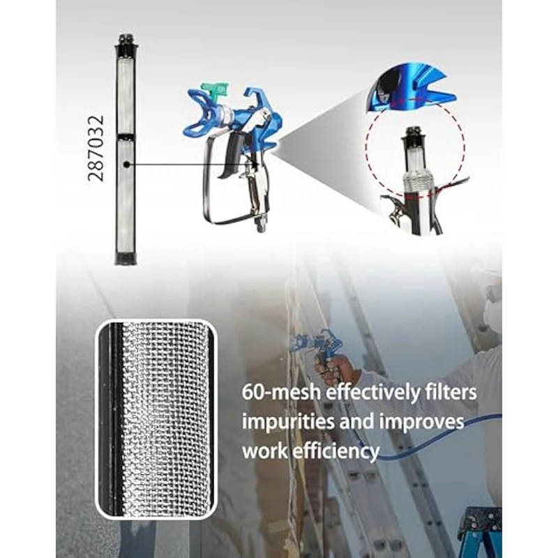 181072 244067 287032 Безвоздушный распылительный фильтр набор всасывающих трубок