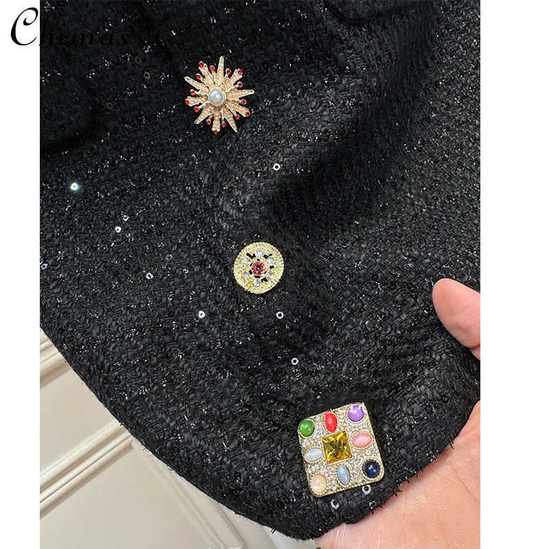 Высококачественные комплекты юбок женские осенние новые модные подплечники с