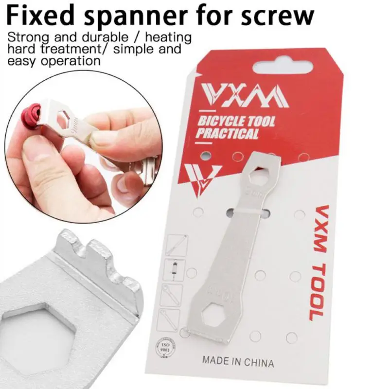 

VXM Mountain Bike Tooth Plate Nail Wrench Tools MTB Bicycle Toothed Plate Straight Screw Wrench Bicycle Repaire Accessories