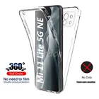 Полностью поликарбонатный + силиконовый чехол для Xiaomi Mi 11 Lite 5G NE Mi 11i, двойной противоударный чехол для Mi 11T Pro Mi 11 Ultra Capa Redmi 10, 360