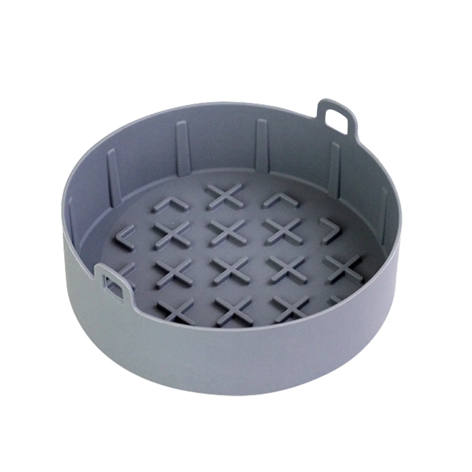 

Air Fryer Silicone Pot Air Fryer Silicone Pot Recycling Replacement Of Parchment Paper Liners Heat-Resistant And Easy Cleaning