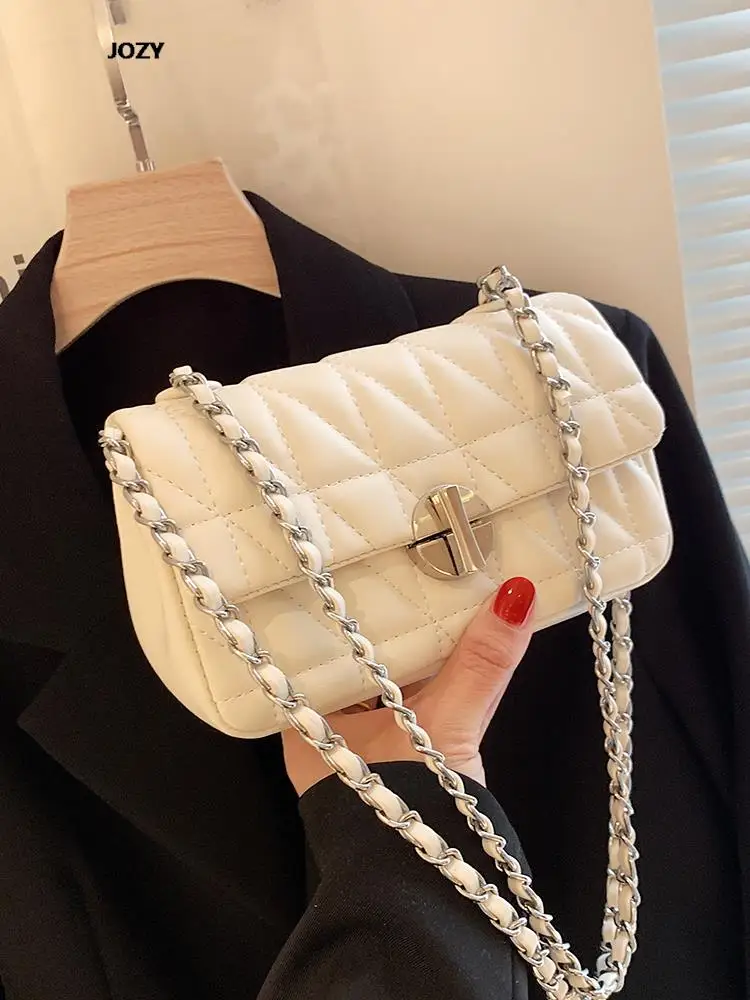

Luxury Designer For Women New Summer Versatile Crossbody Bag 2023 New Fashion Casual Chain Shoulder Solid Trendy Leather Handbag