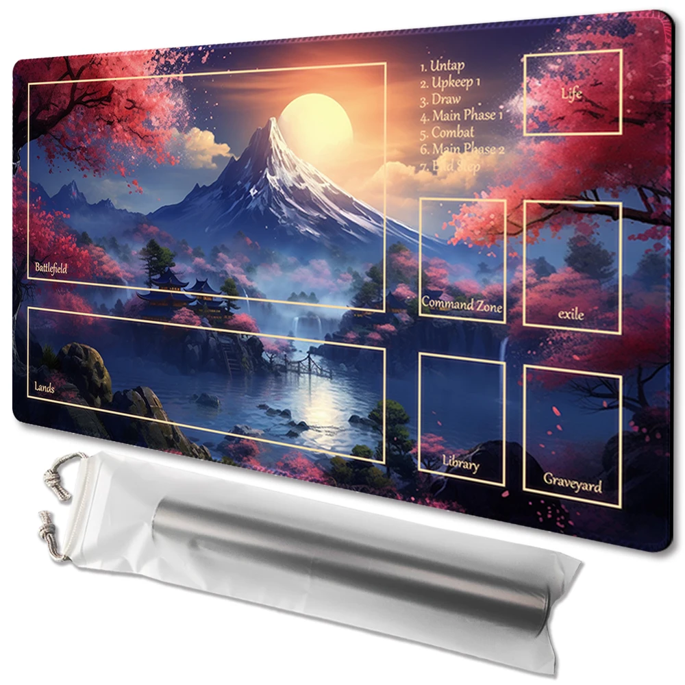 

Dreamy Dawn-Board Game TCG Playmat Table Mat Game Size 60X35 CM Mousepad Compatible for MTG CCG