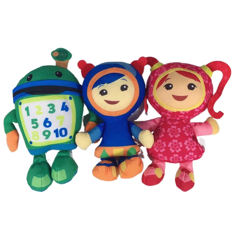 Милые Umizoomi Knuffels Pop Bot MILLI Geo плюшевые игрушки из аниме куклы мягкие для детей