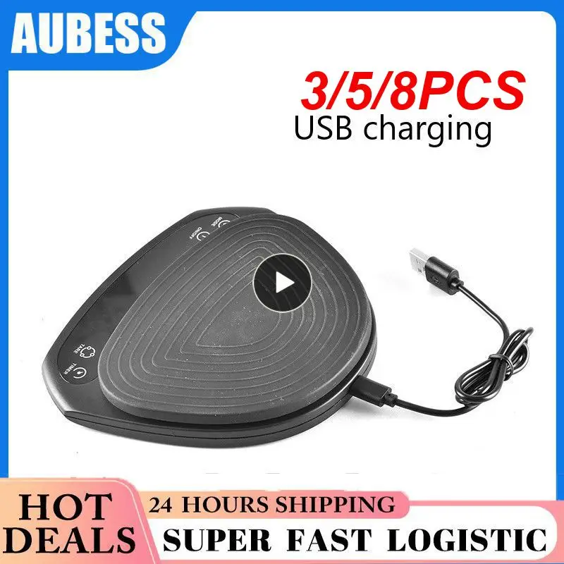 

3/5/8PCS LED Digital Coffee Scale With Timer Anti-slip Hand Brewed Electronic Scale Automatic Timing Barista Tools Accurate To