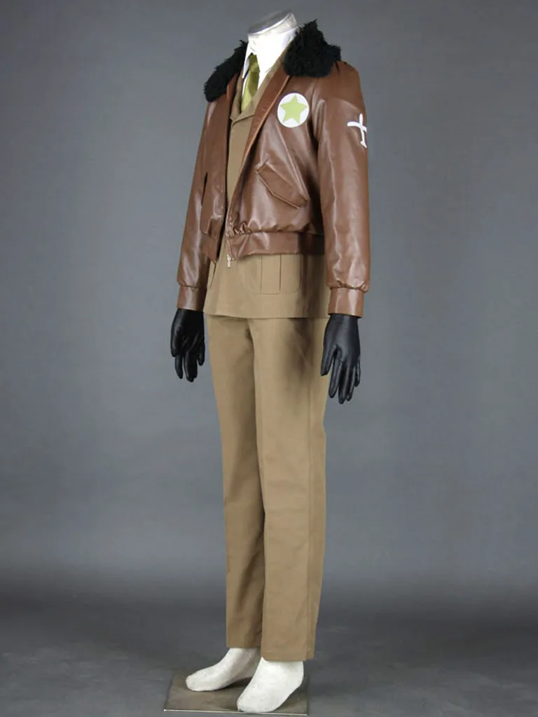 Унисекс аниме Cos Альфред Ф Джонс косплей костюм Хэллоуин униформа индивидуальный