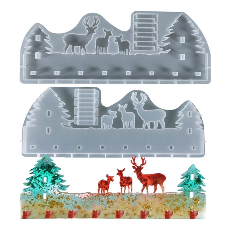 

Дамская сумочка для ключей, искусственная эпоксидная форма с УФ-кристаллами, подвесная стойка из смолы, ремесла, украшения для дома, литые и...