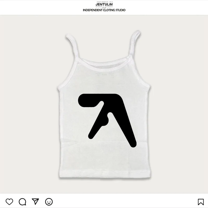 Фото Панк Aphex Twin Sweetheart Корсет Холтер Готические топы на бретелях Y2K Harajuku Rock Metal Концертное шоу Клуб Винтаж Камзол без рукавов №5
