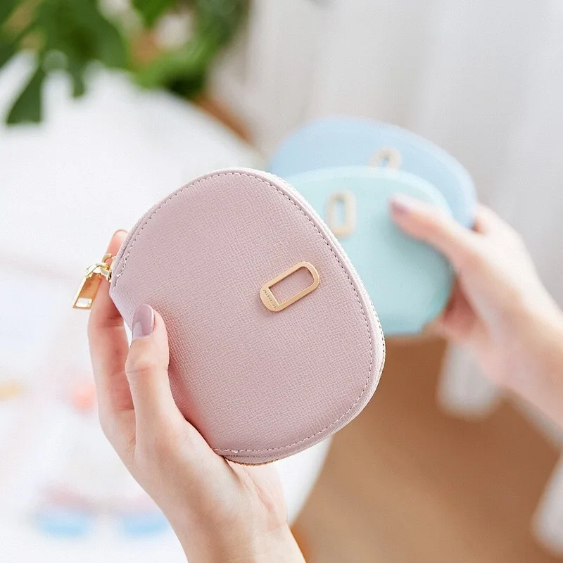 

Women's Card Wallet Solid Color Zipper 11 Bits Organ Rfid Cardholer PU Leather Credit Card Protecter Coin Purse Card ID Holder