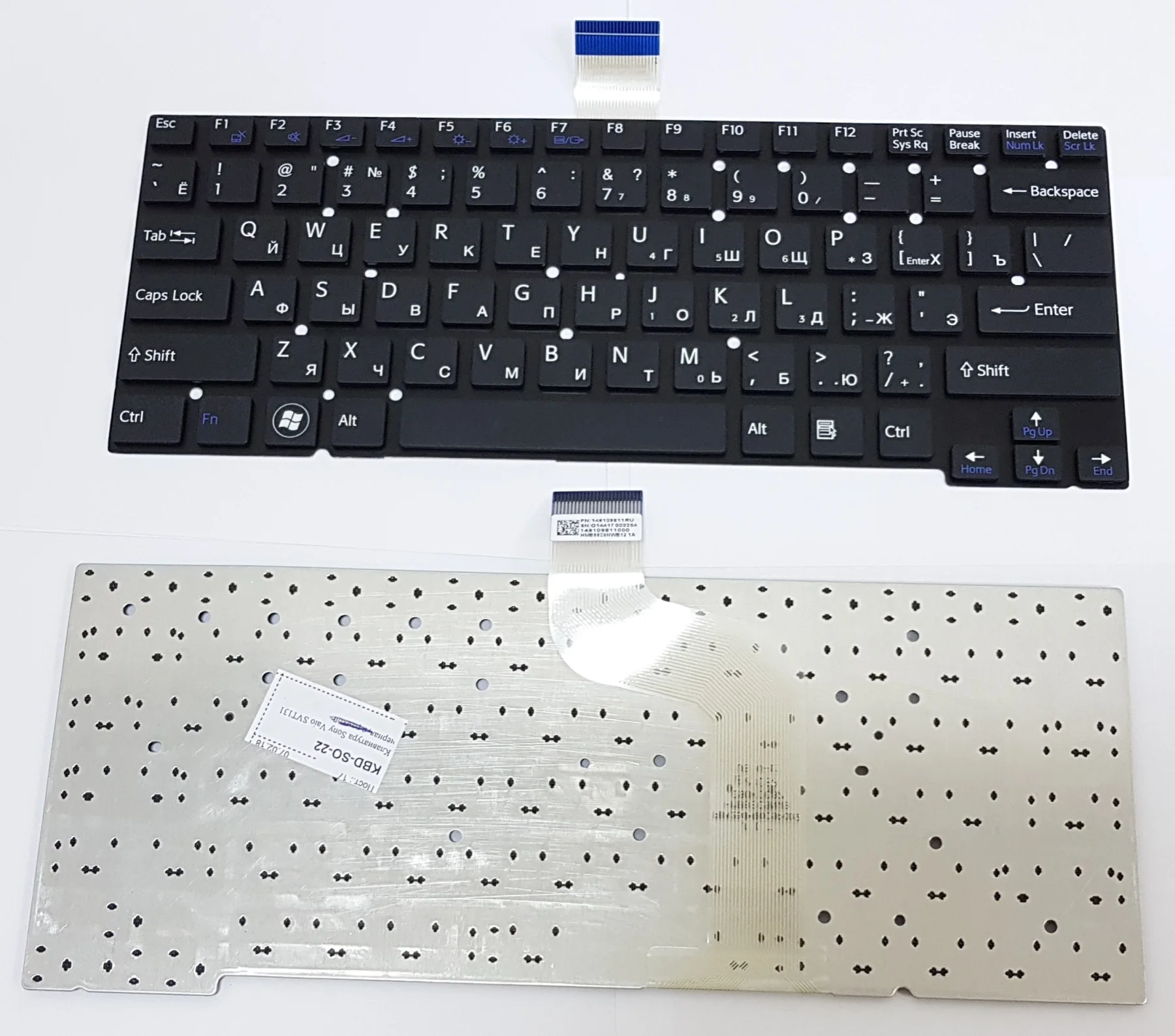 Keyboard for laptop Sony Vaio svt131 black without frame | Компьютеры и офис