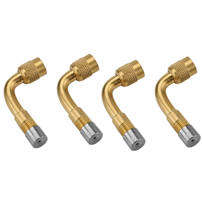 

4X 90 Degree Tire Pump Tube, Inflator Nozzle, Extension Nozzle, Elbow, Tire Valve Nozzle, Extension Tube, Pump Nozzle