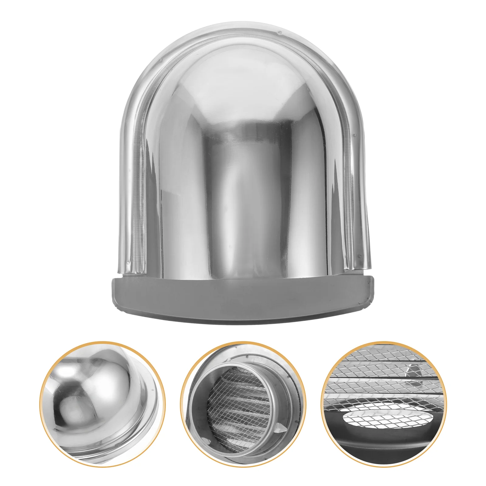 

Roof Rain Proof Cap Vent Steel Weather Chimney Cap Roof Chimney Vent Cap with Gasket